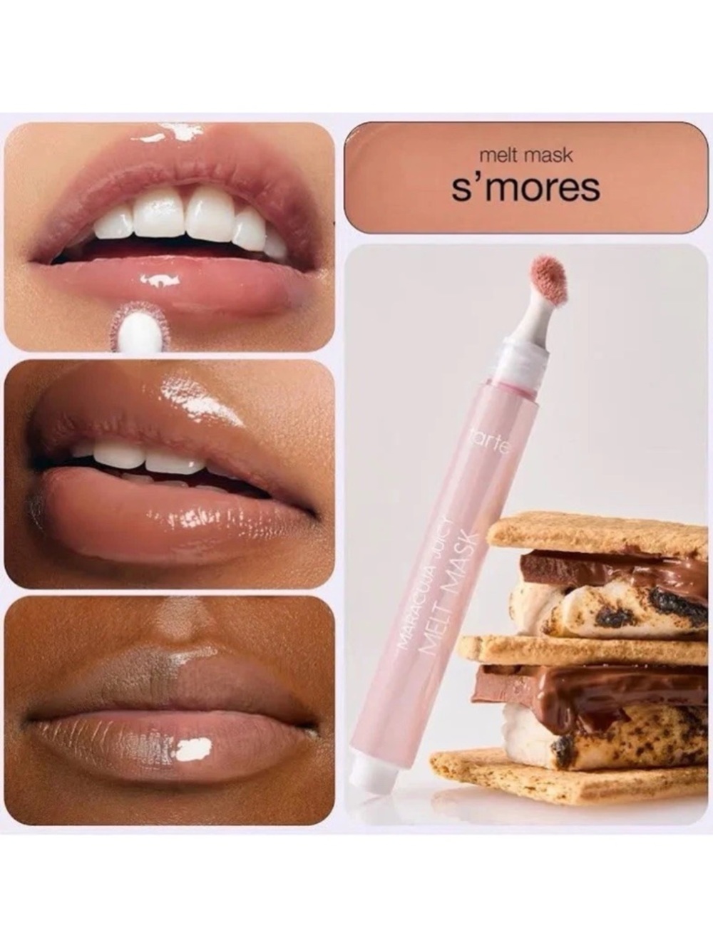 Tarte Maracuja Juicy Melt Mask in S’mores